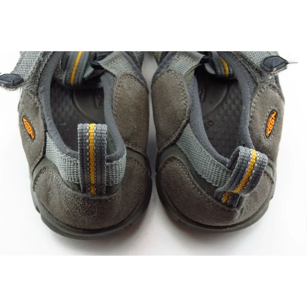 KEEN Youth Boys Shoes‎ Size 4 M Gray Fabric Sandals